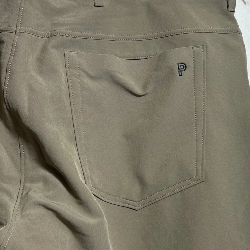 Public Rec Workday Pants Khaki Tan Straight Leg Mens 40x32 Stretch Performance